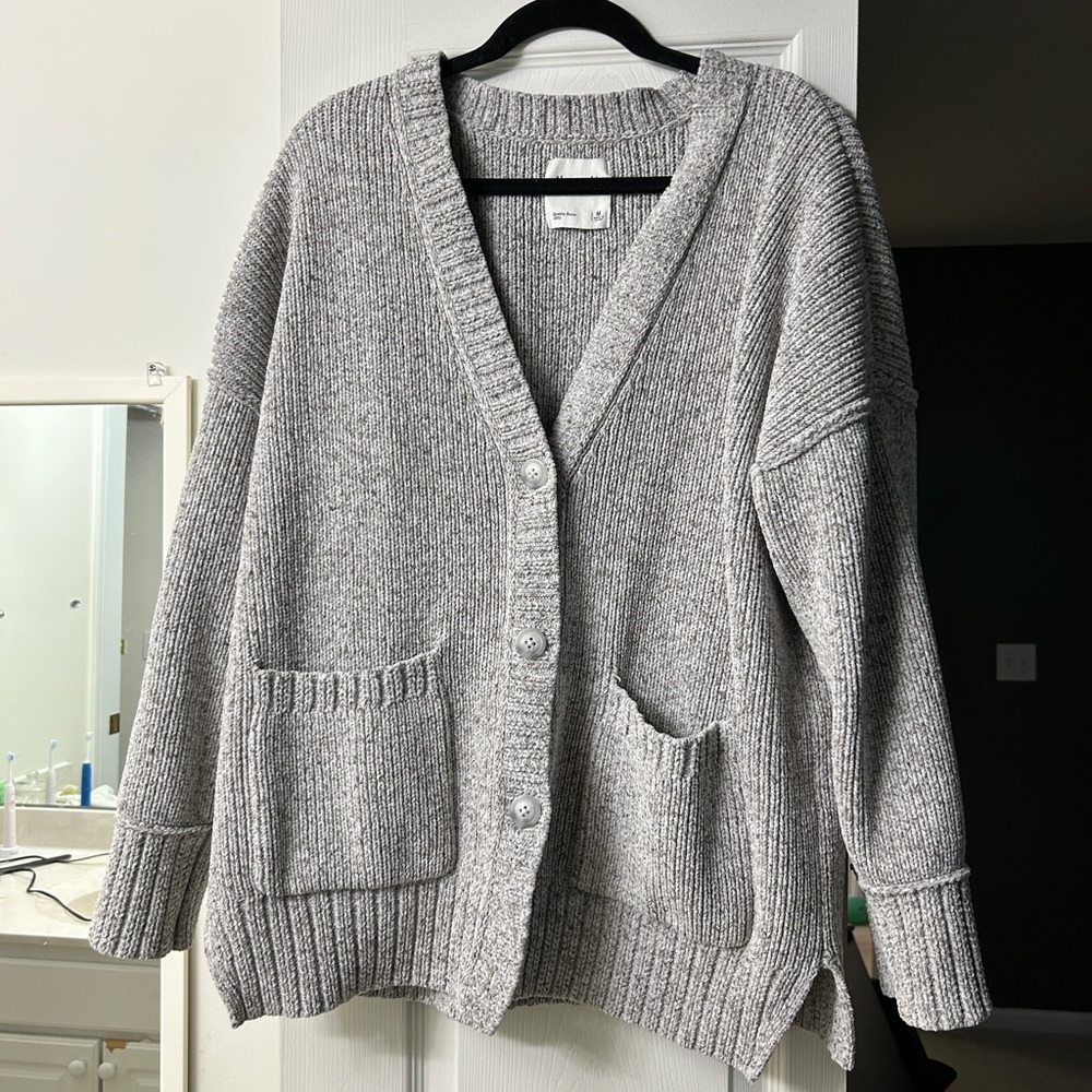 A&F Chenille Cardigan
